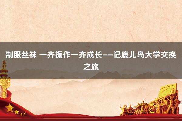 制服丝袜 一齐振作一齐成长——记鹿儿岛大学交换之旅